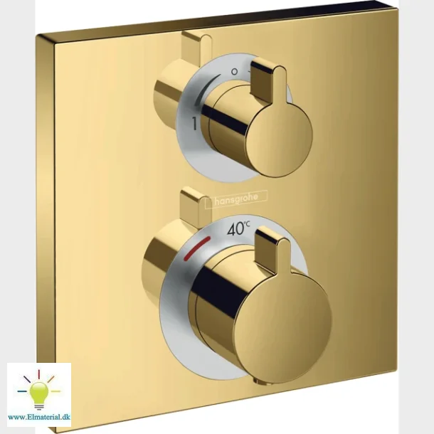 Ecostat Termostat 2 Ud Poleret Guldoptik