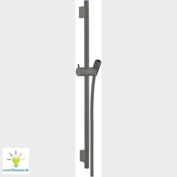 Puro Sliding Bar+Slang Borstad Svart Krom