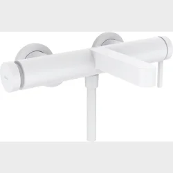 Finoris Kar-/Brusearmatur, Mat Hvid