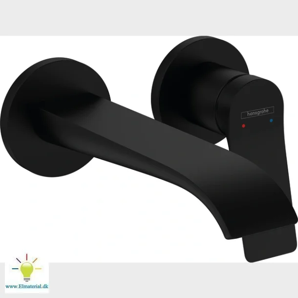 Vivenis Tv�ttst�llsblandare 195 Matt Svart