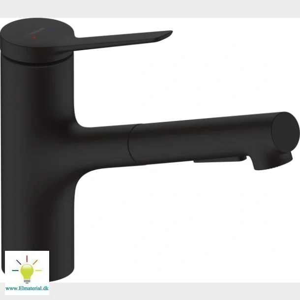 Zesis K�ksblandare Matt Svart M33 150