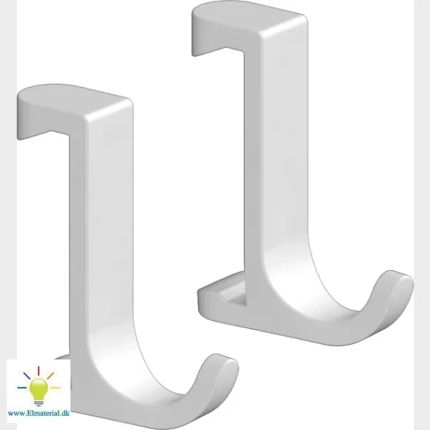 Hg Wallstoris Smal Krog (2 Stk) Mat Hvid