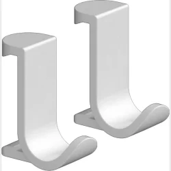 Hg Wallstoris Bred Krog (2 Stk) Mat Hvid