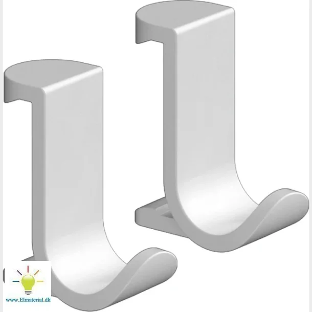 Hg Wallstoris Bred Krog (2 Stk) Mat Hvid