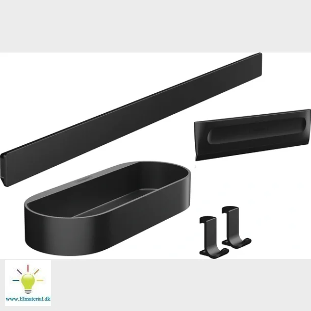 Hg Wallstoris Duschset Mattsvart