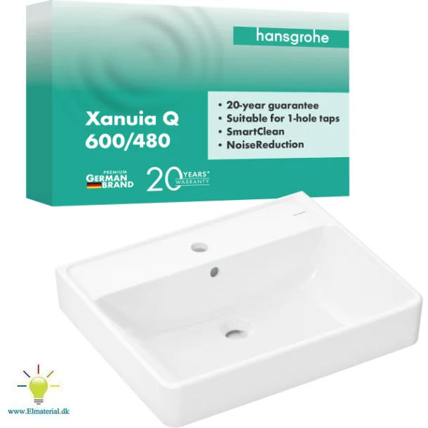 Hansgrohe Xanuia Q Hndvask 600/480 Med