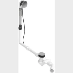 Universal Af/Overl.Garniture Krom L=850