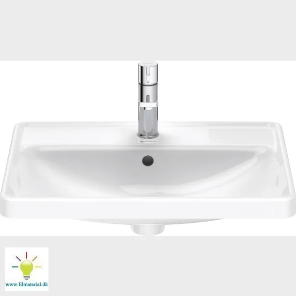 D-Neo Nedfldningsvask Hvid, 600 Mm