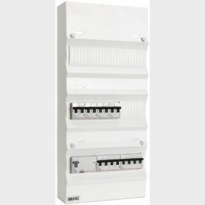 Bostadsbräda Llk3 1140 Vit W / Kombirelä