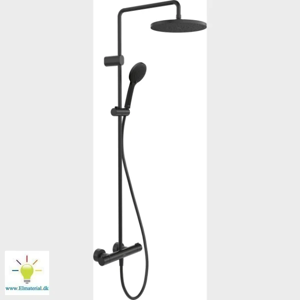 Du Duschsystem 1000 I Svart Matt