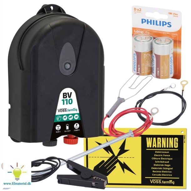 3V Elektrisk Hegn "Bv 110" For Hobby, Have, Ridning