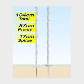 Plastple 104Cm Med 10 Clips Incl 17Cm Jordspyd (8Trd Og 2Bnd)