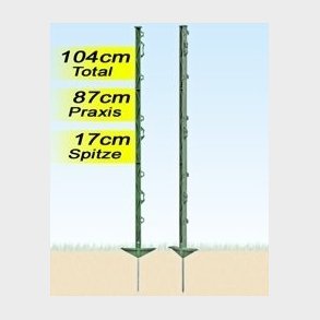 Plasthgar 104cm med 10 clips inkl 17cm mark Spike (8 trd och 2Band)