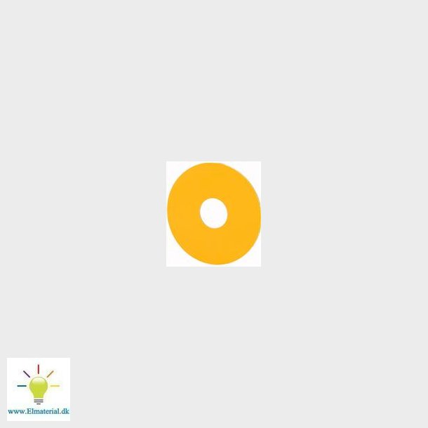 Ndstopsskilt, Gul, 60 Mm Uden Tryk