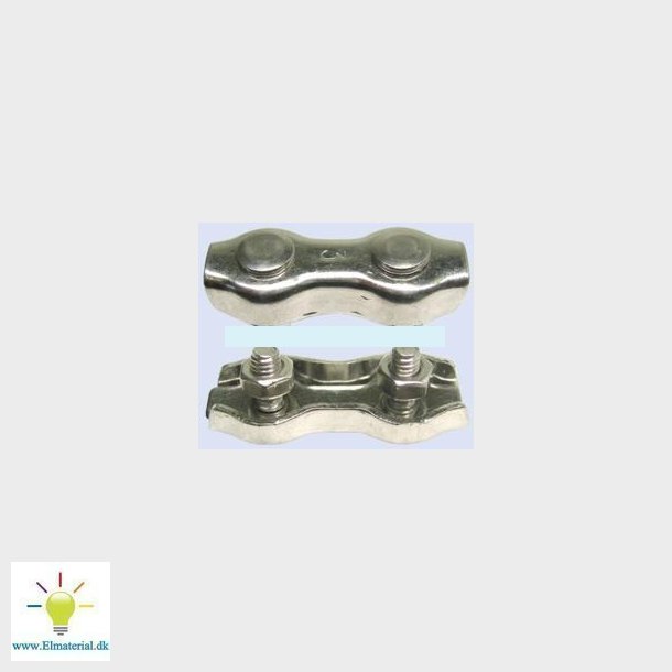 5Stk Samleled Til Elektrisk Hegnstrd, 3Mm Galvaniseret