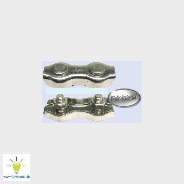 5Stk Samleled Til Elektrisk Hegnstrd, 3Mm Rustfrit