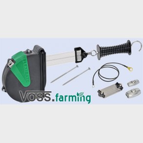 Flexibelt dörrsystem med 7,5 m slipsar, inklusive anslutningssats