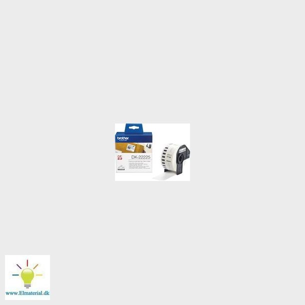 38 Mm Hvid Papirtape (30,48M)