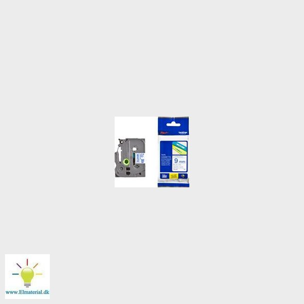 Tape Hvid Bl Tekst 9Mm Tze223