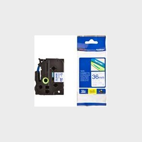 Tejp Vit Bl Text 36Mm Tze263