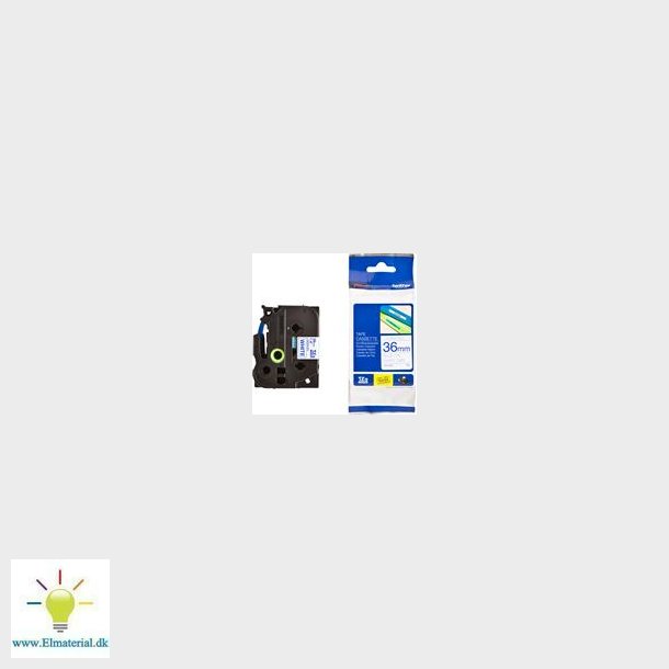 Tape Hvid Bl Tekst 36Mm Tze263