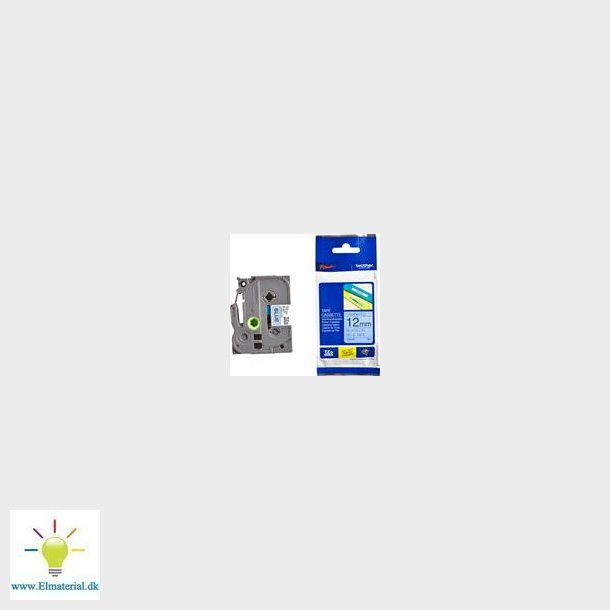 Tape Bl Sort Tekst 12Mm Tze531