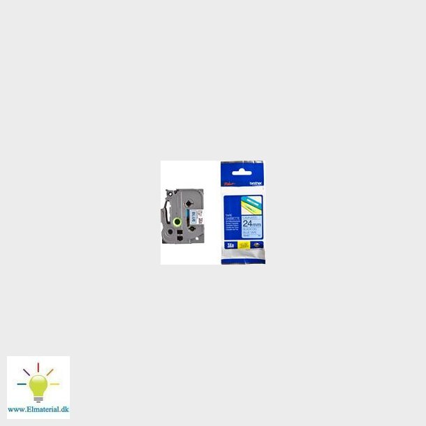 Tape Bl Sort Tekst 24Mm Tze551