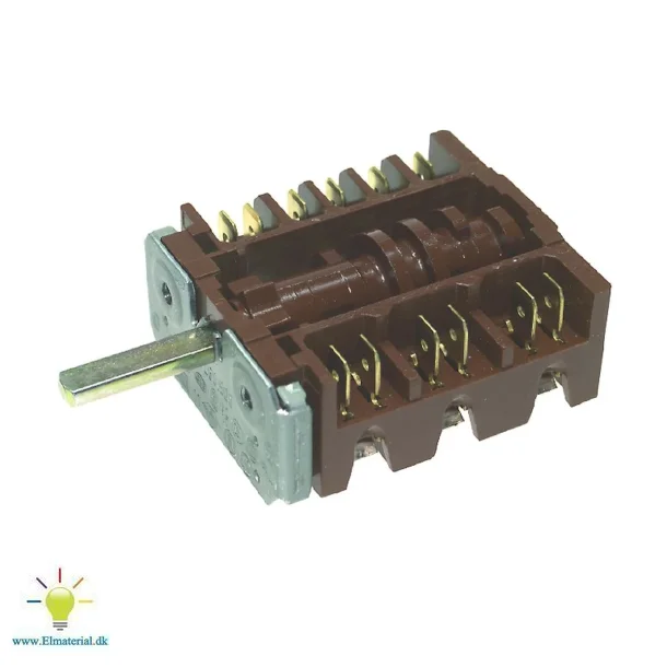 Omskifter 7 trin med 6,3 mm. spadestik