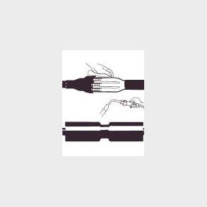 Krympemuffe Mini 2-5 X 1,5-2,5 Mm2