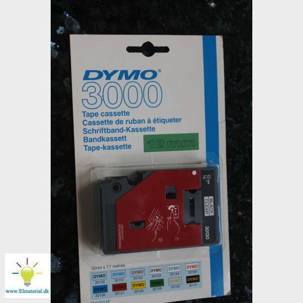 DYMO 3000 tape 12mm Grn