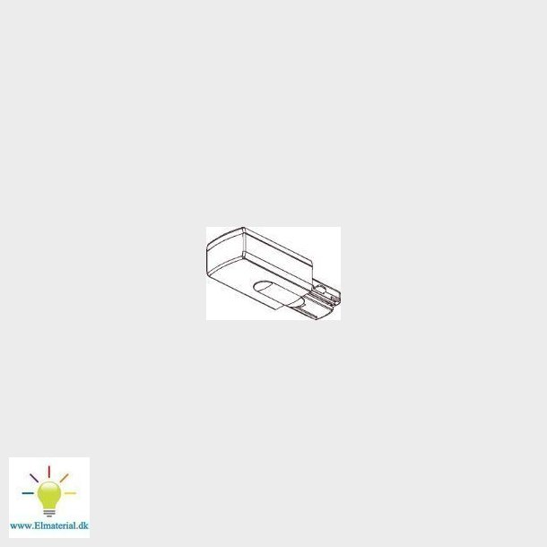 Tilslutning Gb 1F Hvid