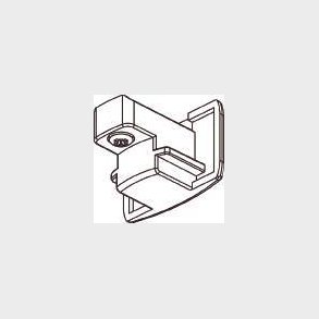 Ändstycke Gb 1F Vit