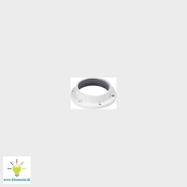 Omlbsring F/Fatning 58Mm Hvid