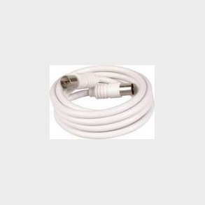 Spetskabel Hane / Kvinna 1,5 M Vit