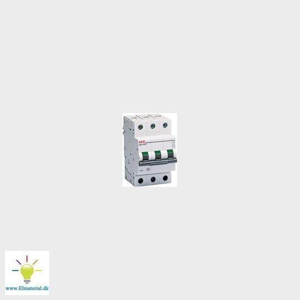 Automatsikring B 20A 3P 6Ka