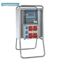 Byggepladstavle For Ledningsmling 63A