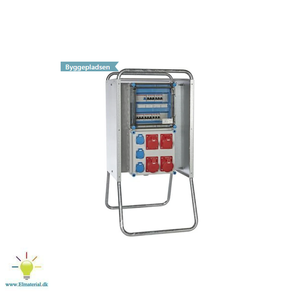 Byggepladstavle For Ledningsmling 63A