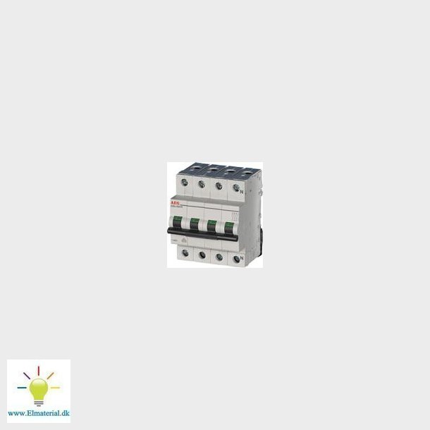 Automatsikring C 25A 3P+N 6Ka