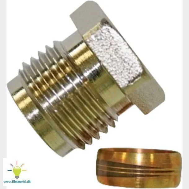 Vasco Kobling Np" X 15Mm Cu