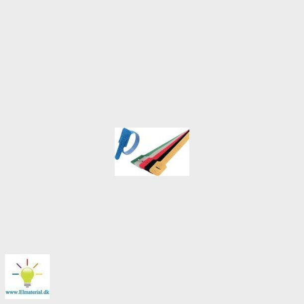 Velcro Binder 19X330Mm Sort (10)