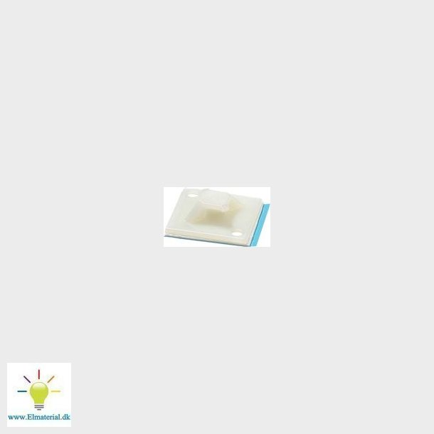 Holder 19X19Mm Hvid (100)