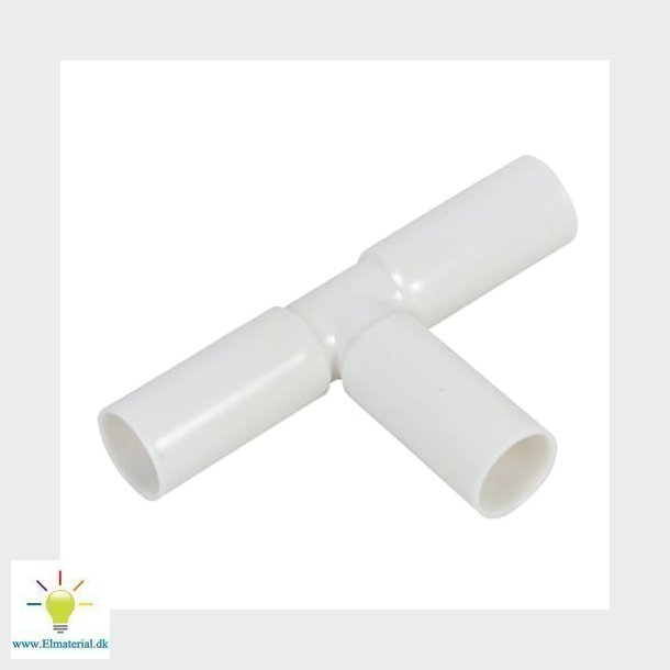 T-Stykke Plast 16Mm