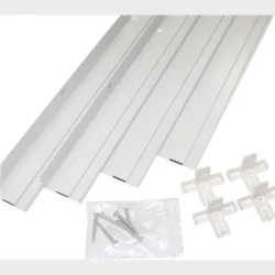 Pbygningsramme, Led Panel 60X60, Hvid