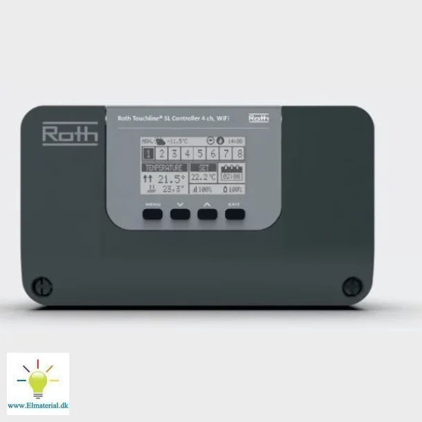 Roth Touchline Sl Kontrolenhed 4, Wifi