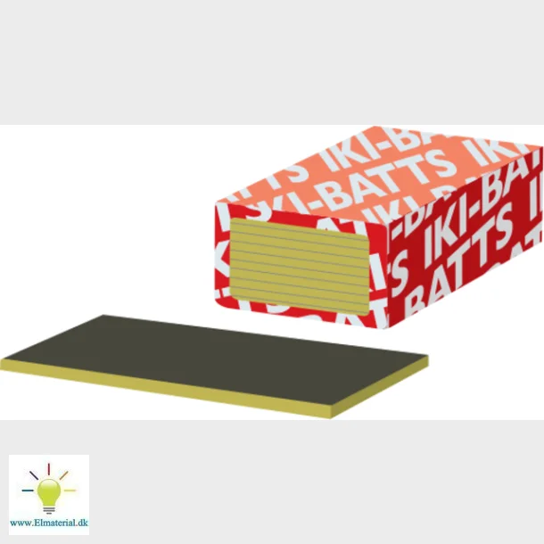 Industribatts Svart 1200X600X50Mm