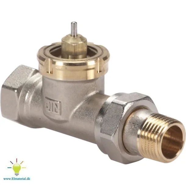 Rav 3/4 Ventilhus Ligelb