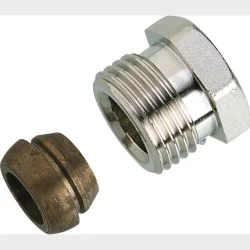 Overg. Stl/Kobber 3/8X12 Mm