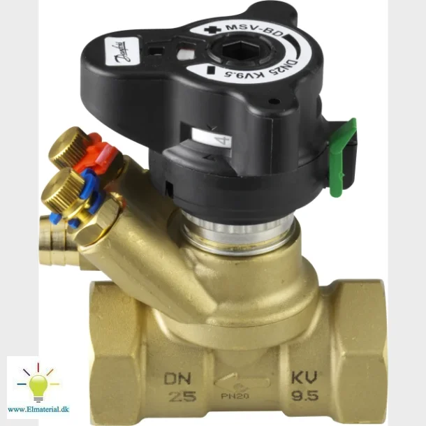 Msv-Bd Dn25 Man. Indreg.Vent