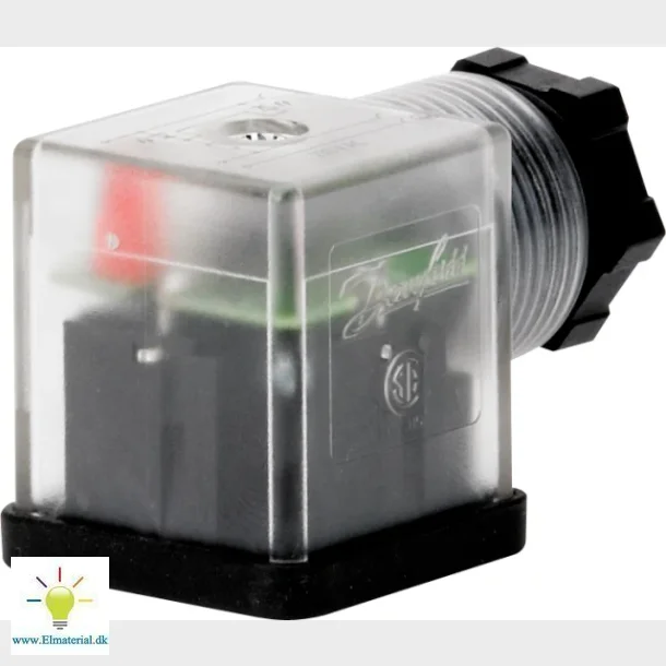 Kabelstik 13,5 Mm Lysdiode 24 V