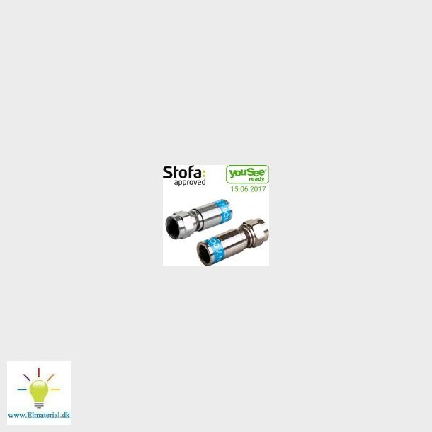 F-Compression Connector F. 7Mm Kabel